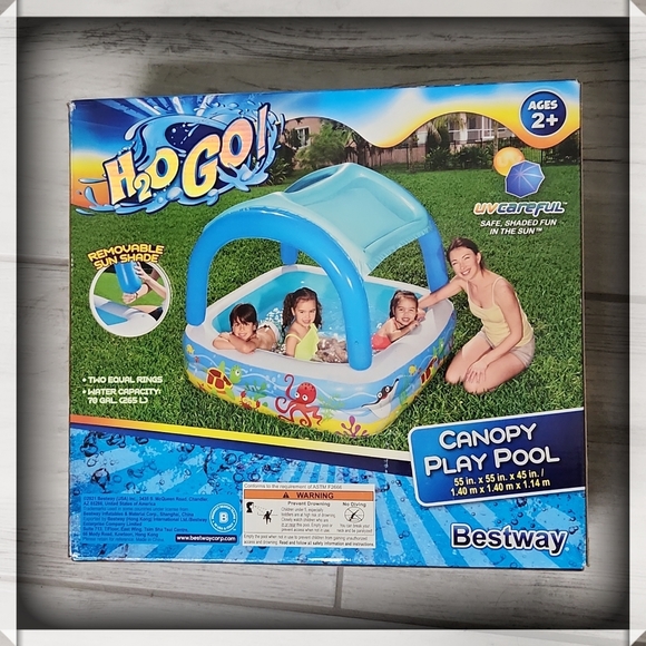H20 Go! Canopy Play Pool New in Box - Picture 3 of 6